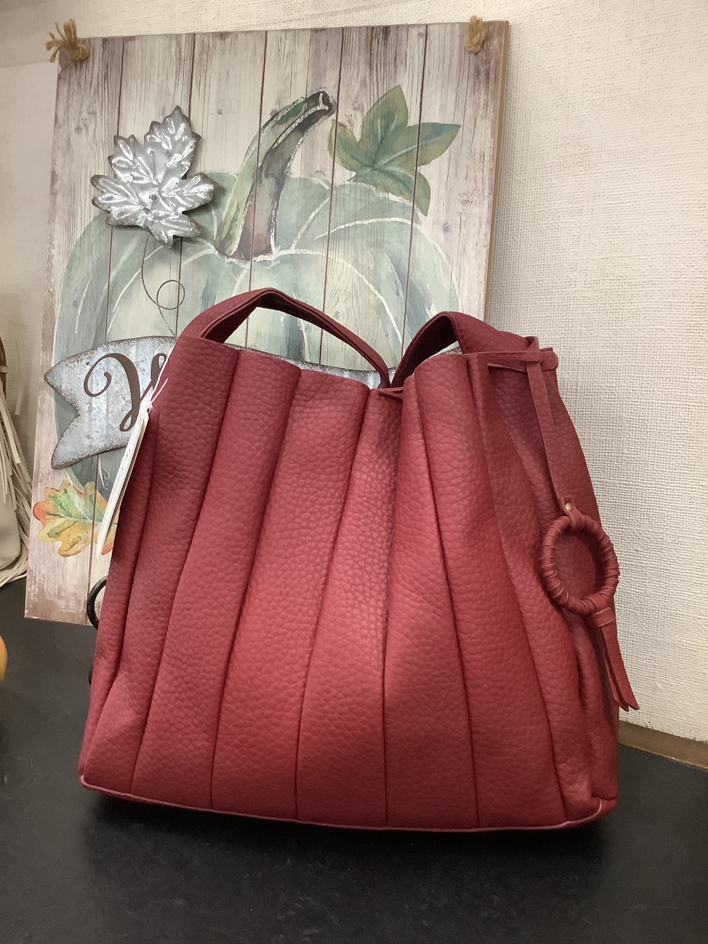 Josie Pleated Satchel