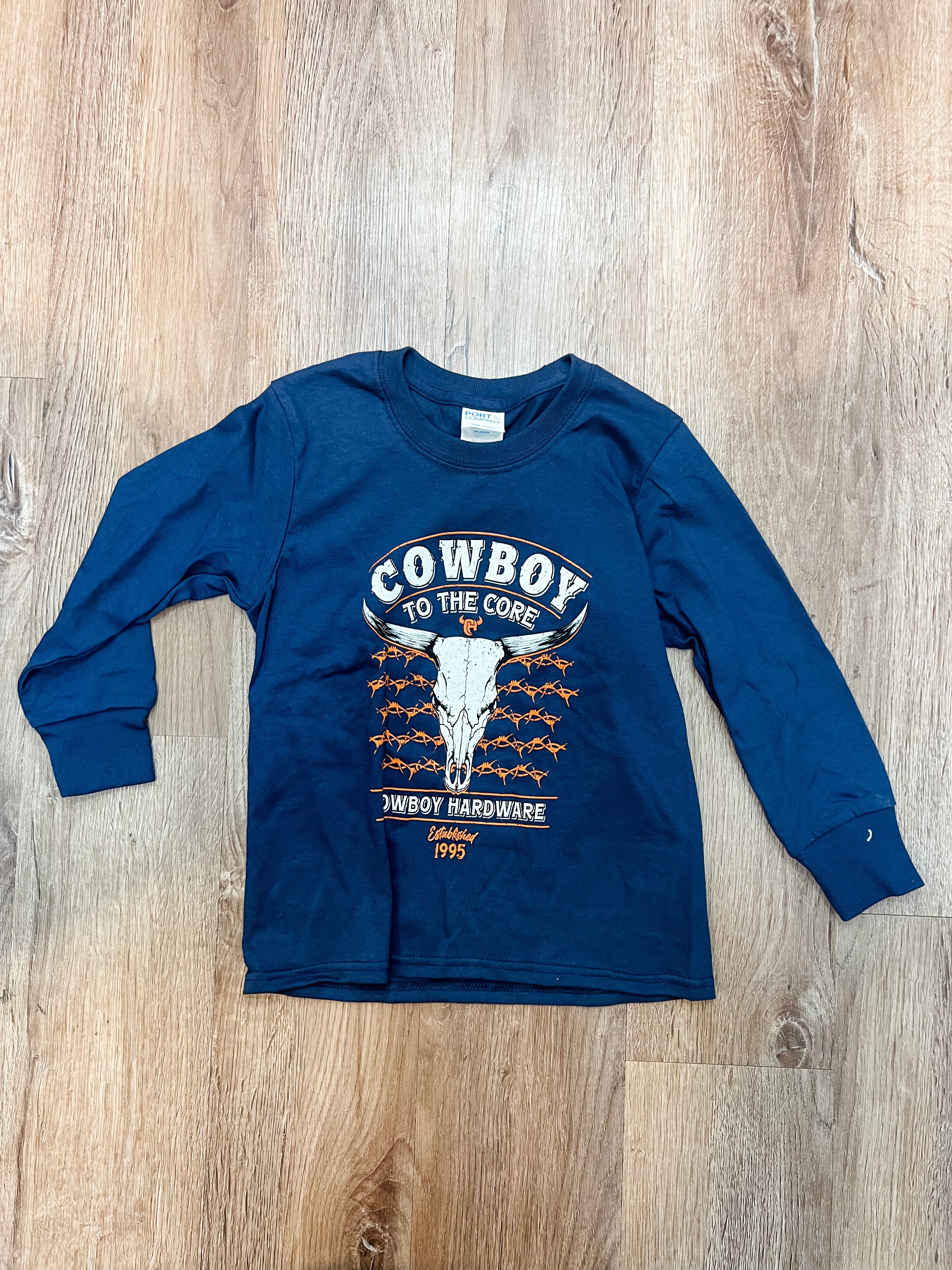 Cowboy To The Core Blue