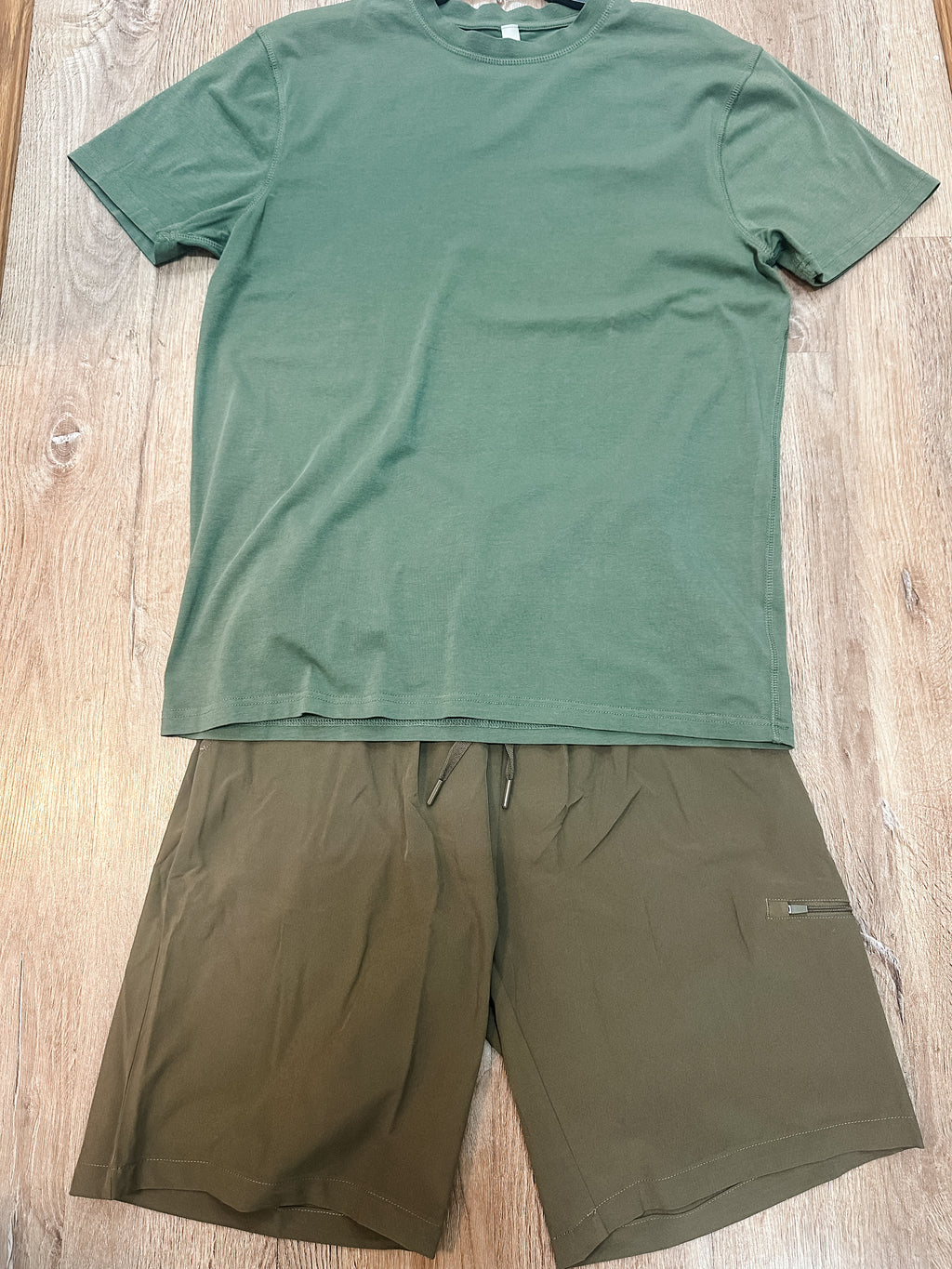 Mono Mens Tan Drawstring Short