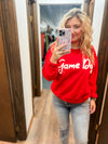 Red Game Day Sweatshirt