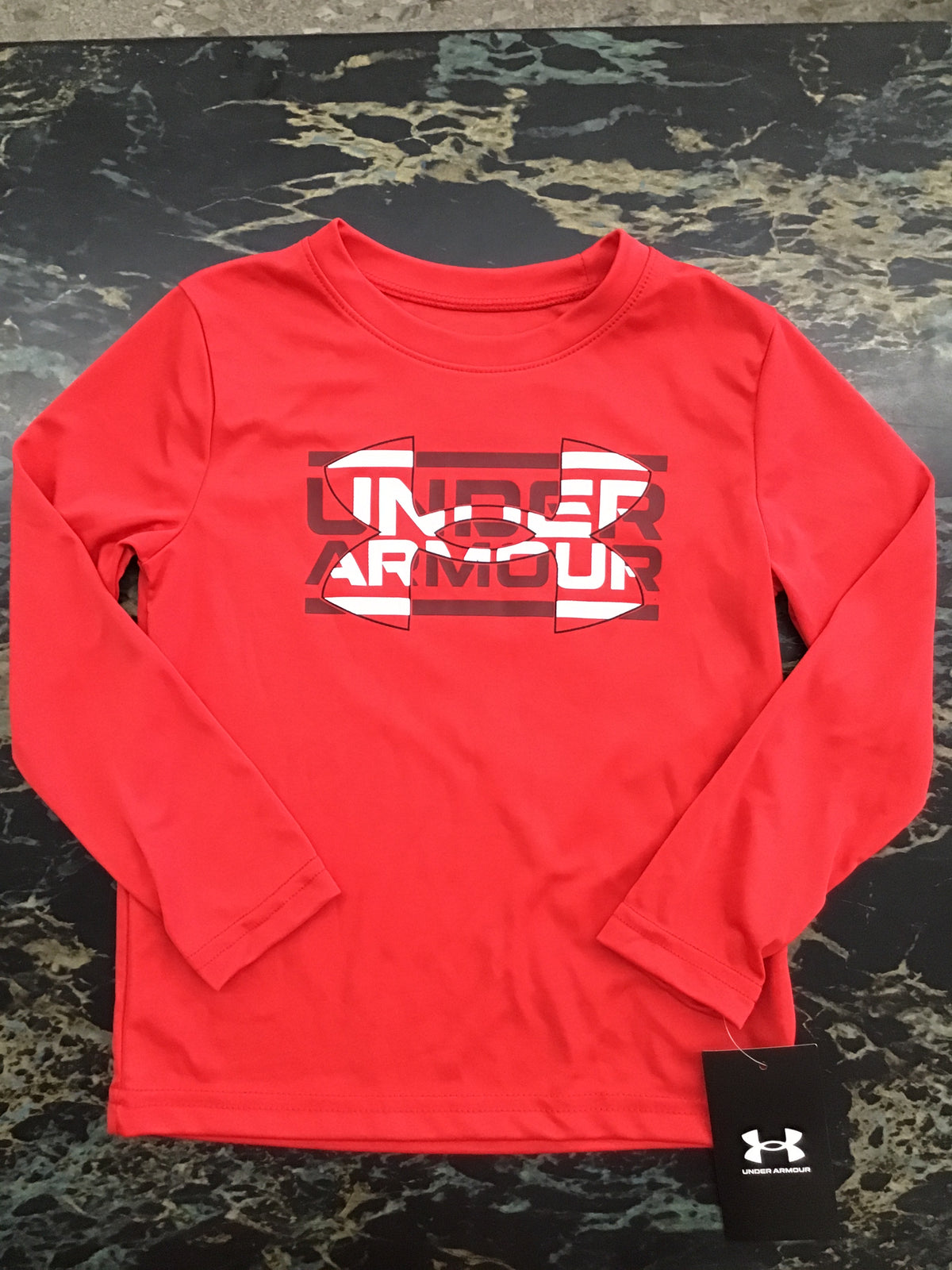 UA Red Youth top