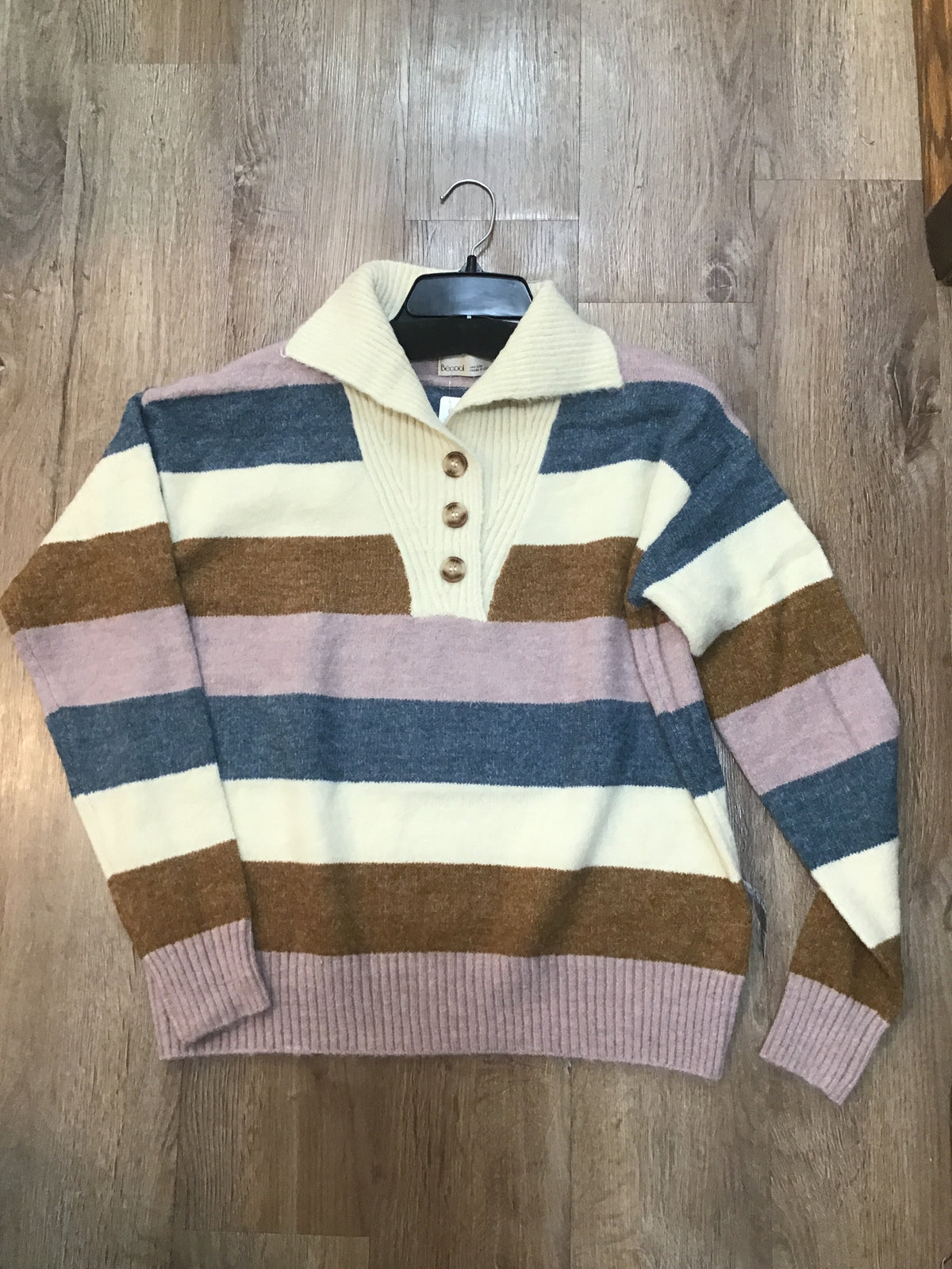 Color block sweater