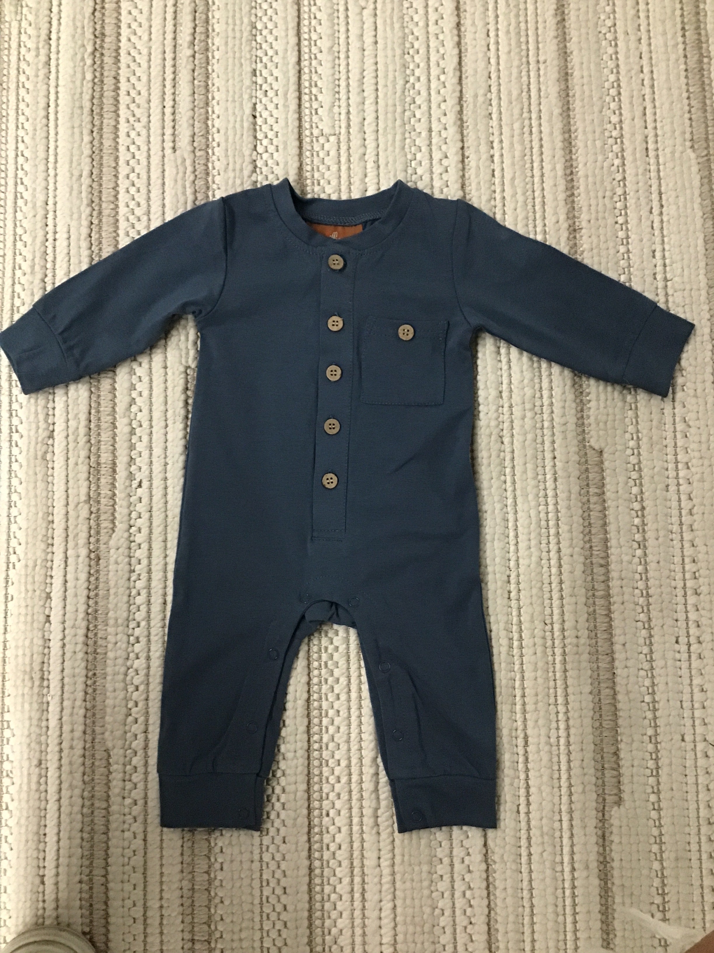 Landon Blue Romper