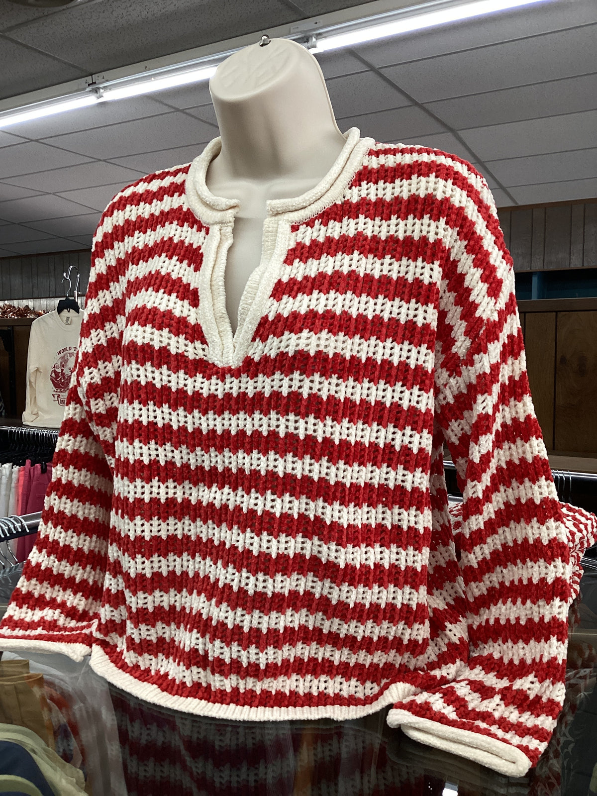 Soft Peppermint Sweater