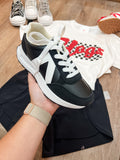 Game Day Black Sneaker