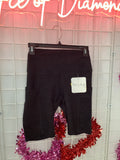Black utility short