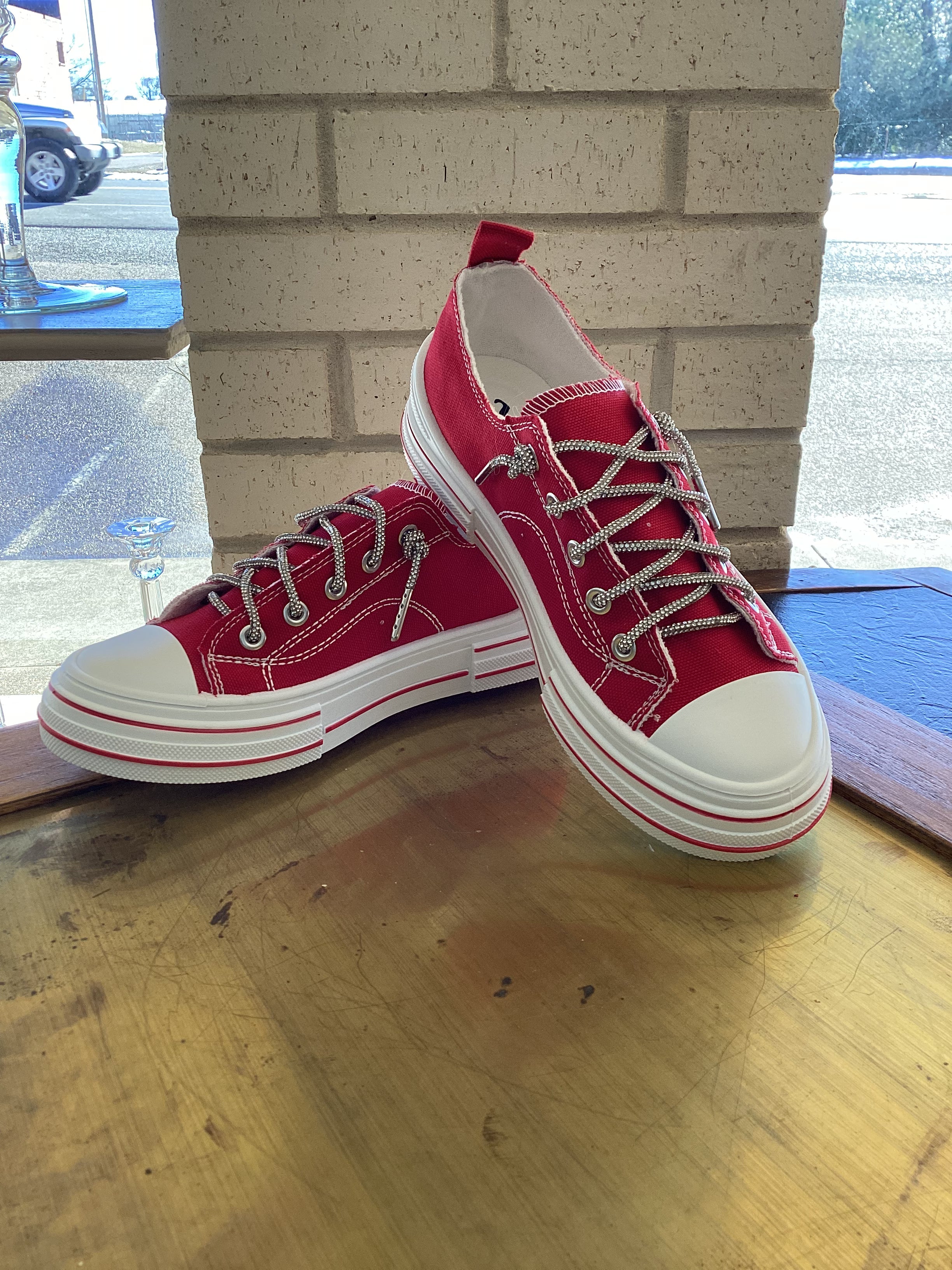 Red Aman Sneakers