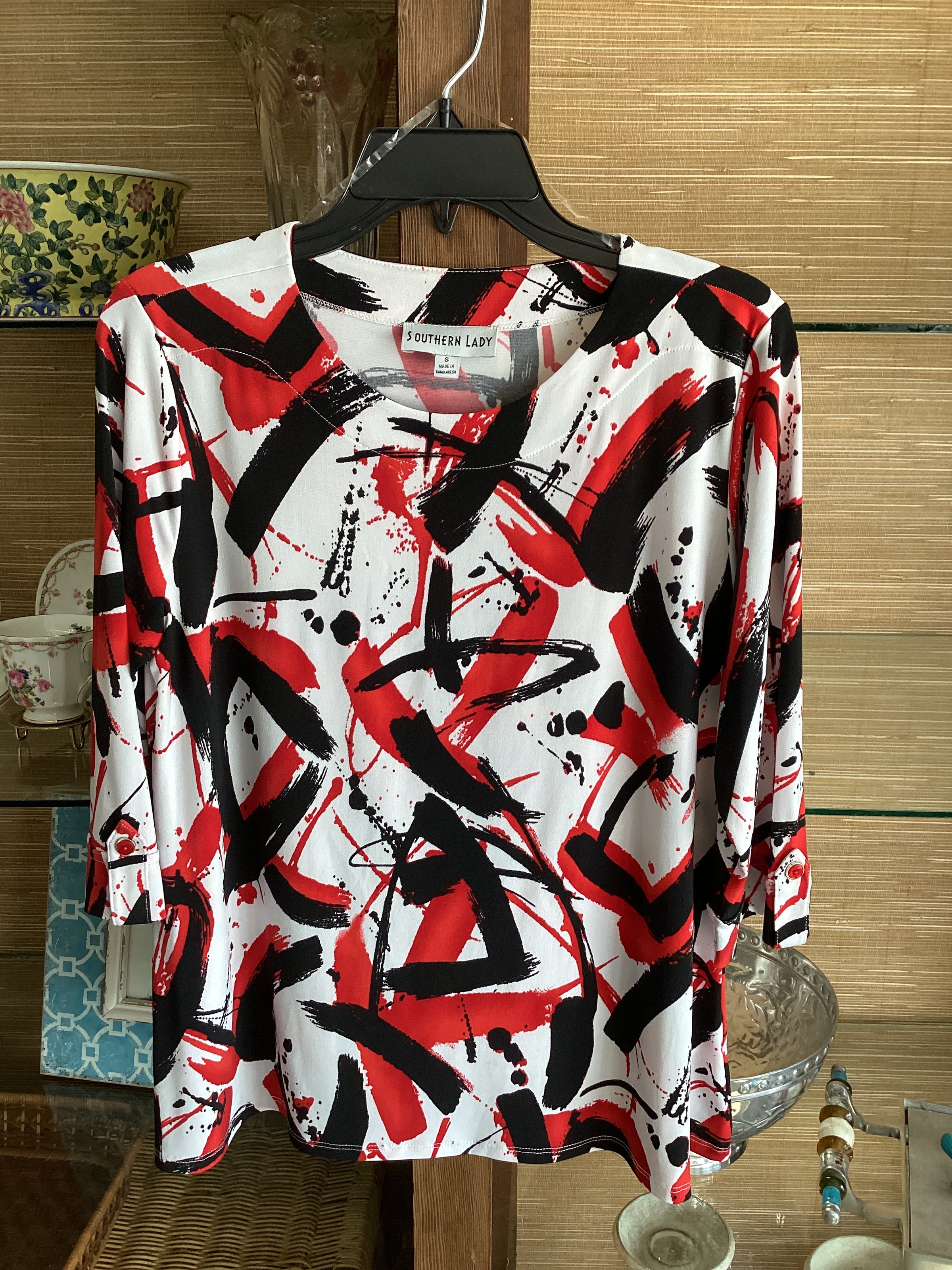 Red and Blackberry tunic