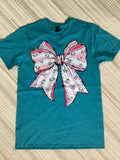 Bow Bling teal