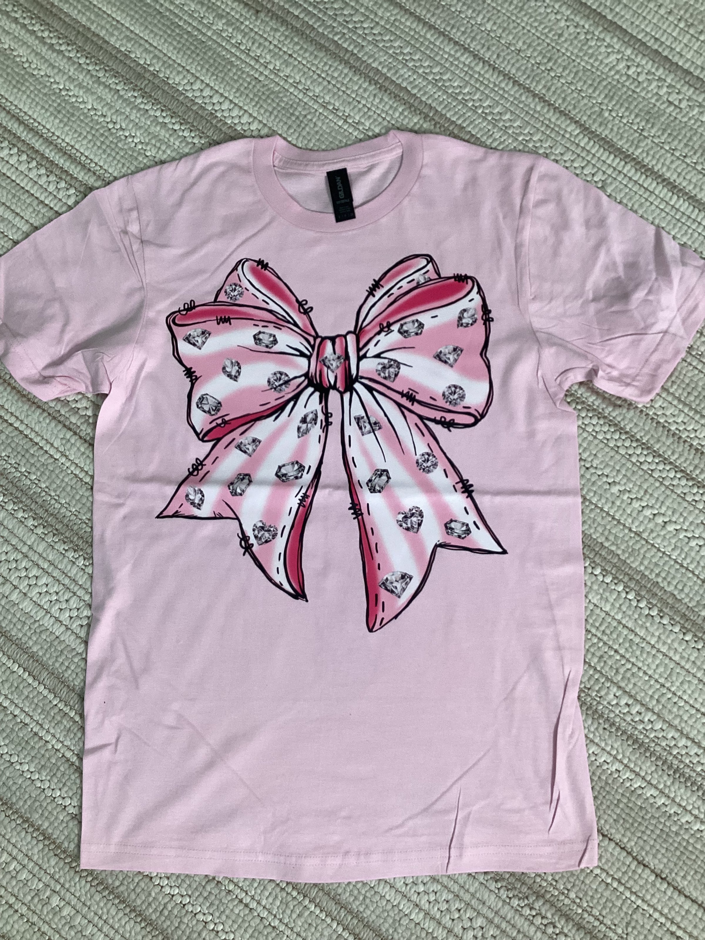 Bow Bling pink