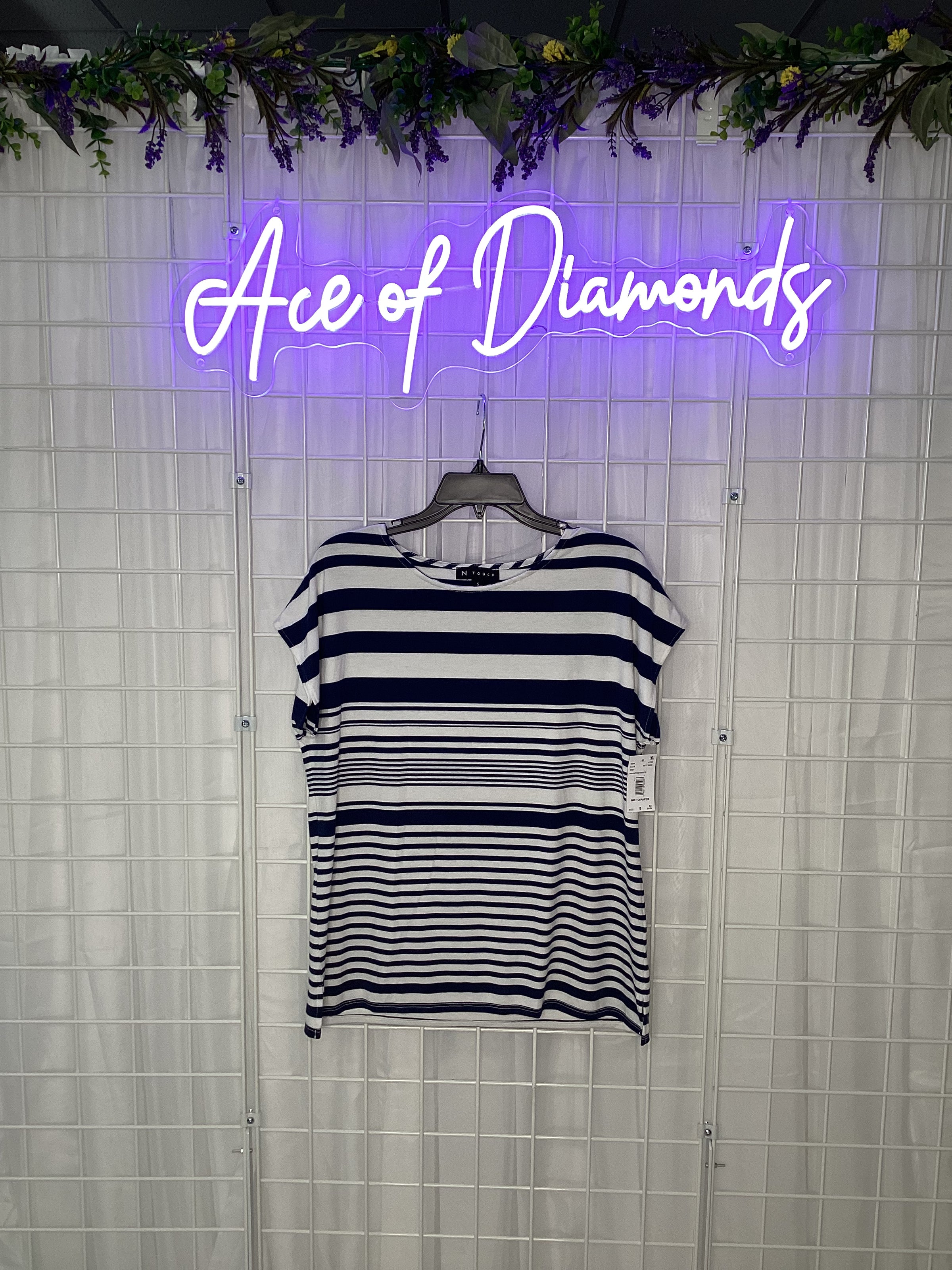 Sapphire Stripe top