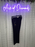 Flare leg crop
