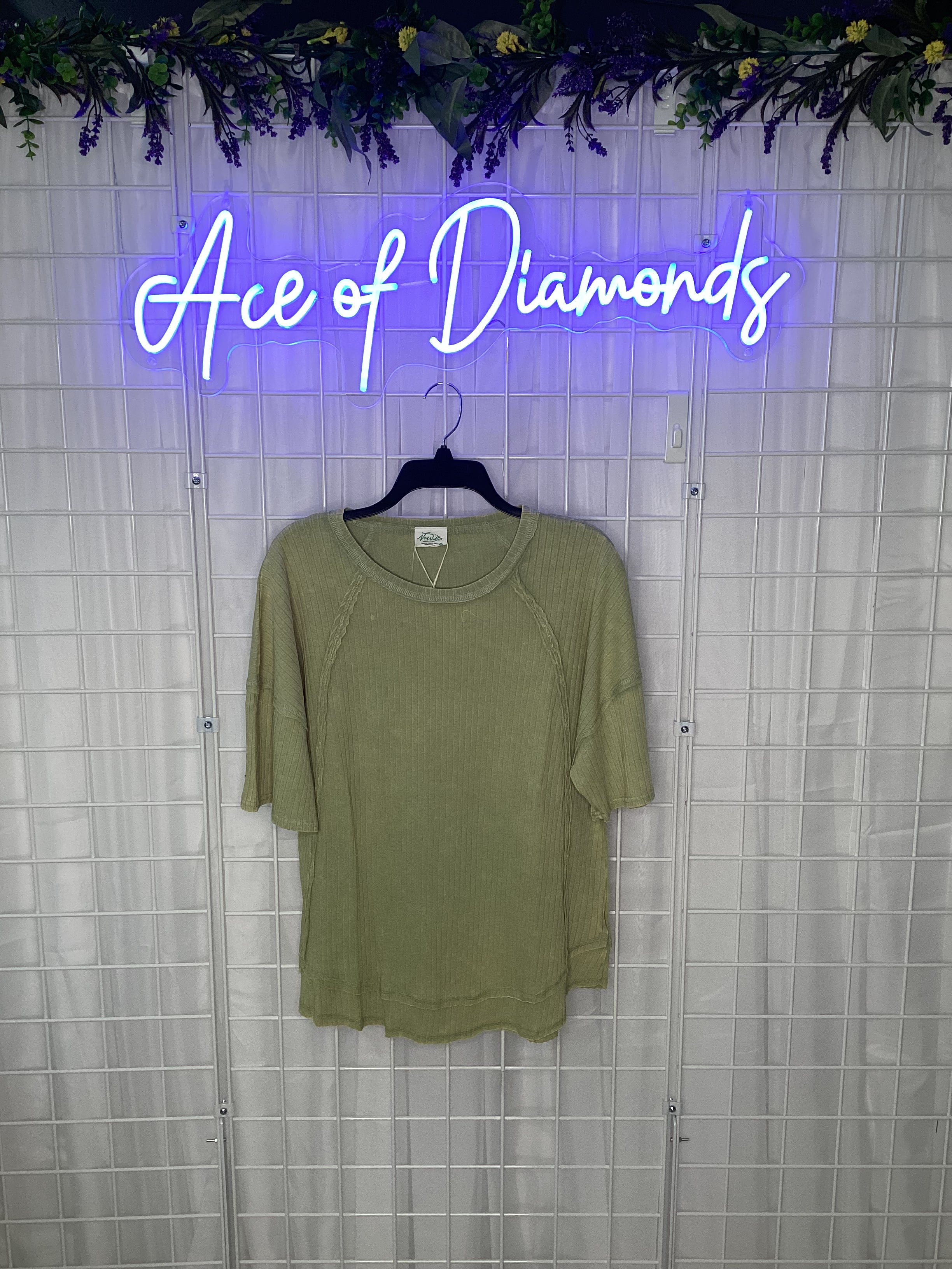 Spring Sage top