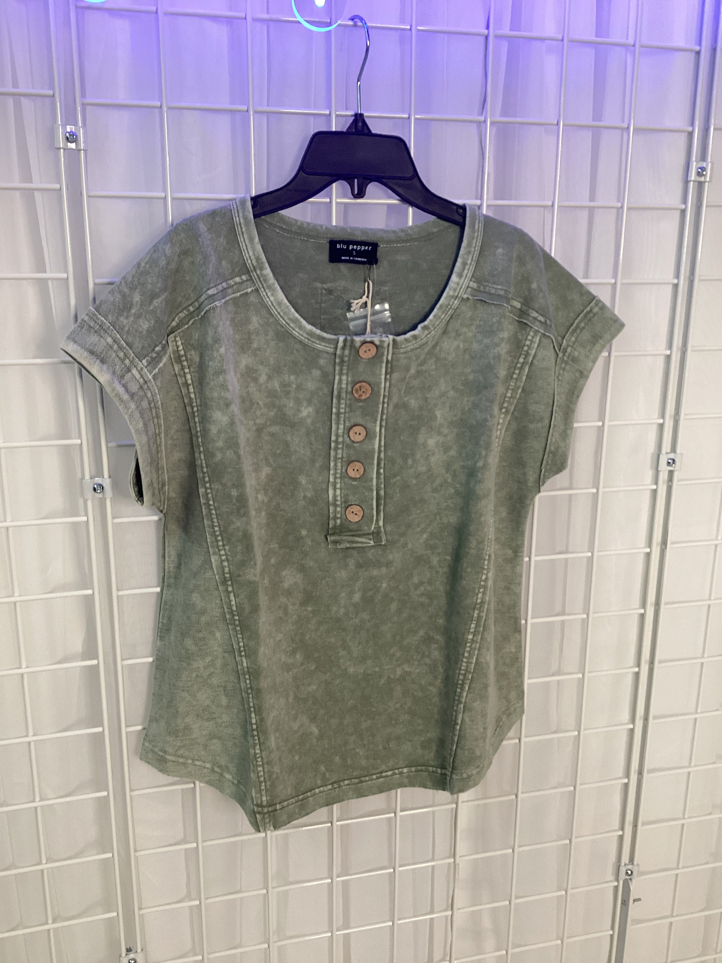 Short Sleeve Spearmint