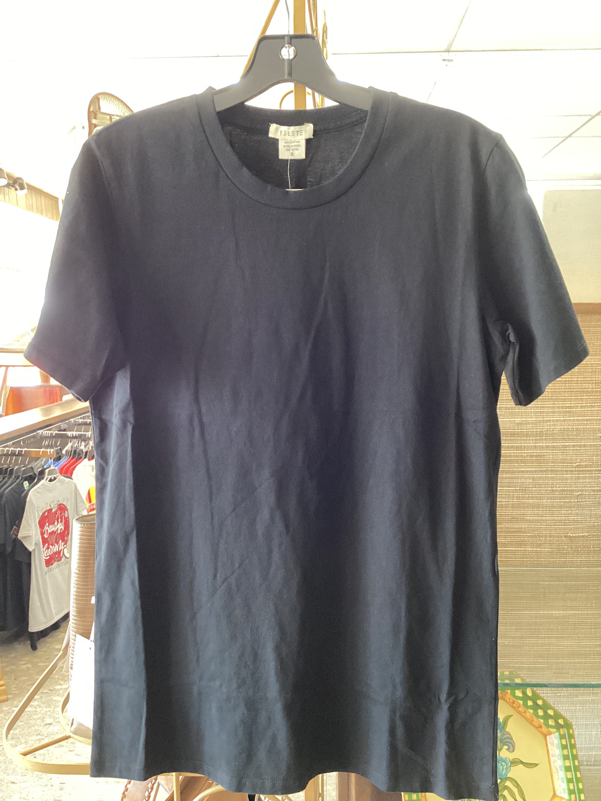 Classic Black Tee