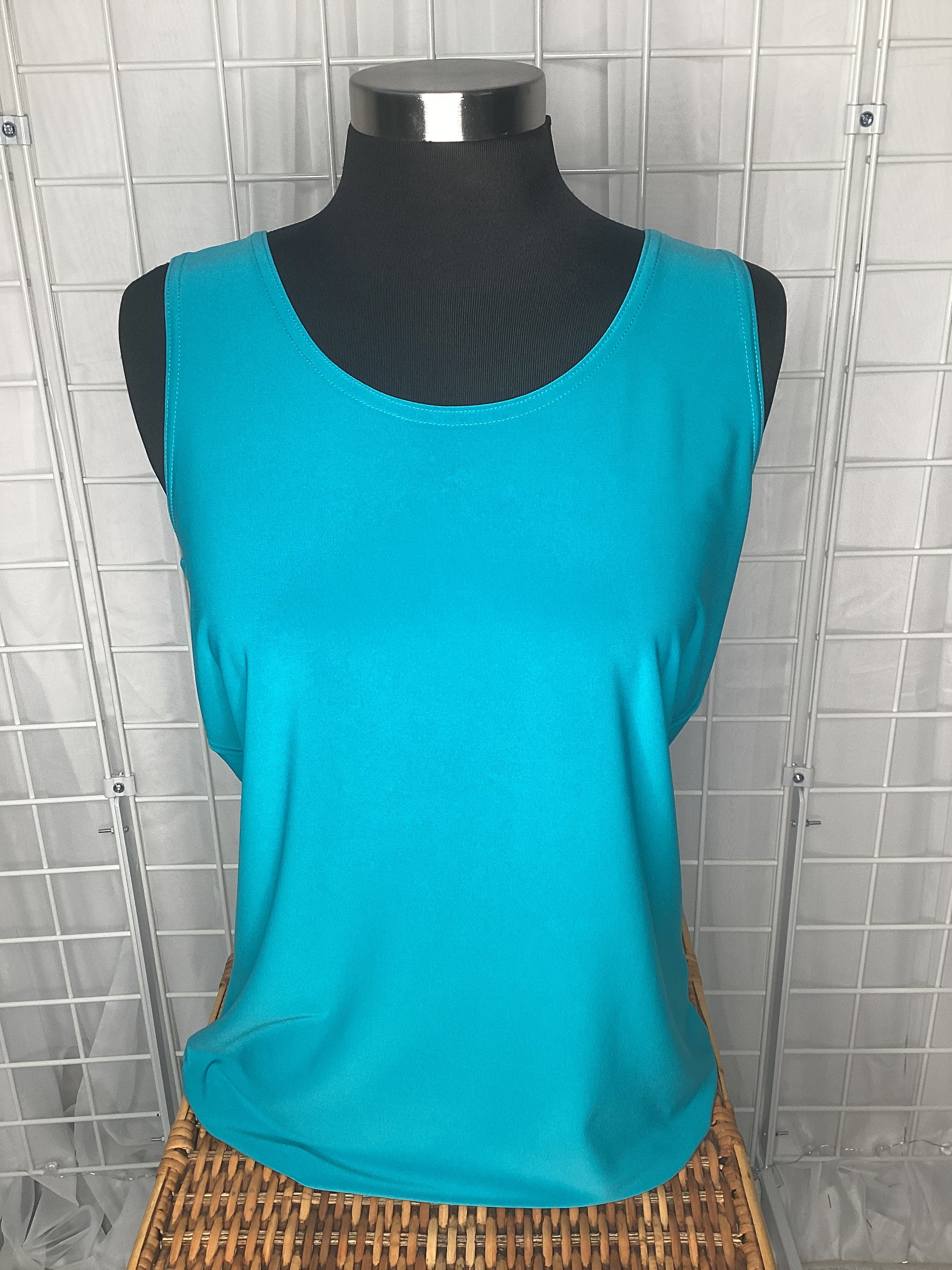 Turquoise tank