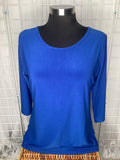 Bold Blue top